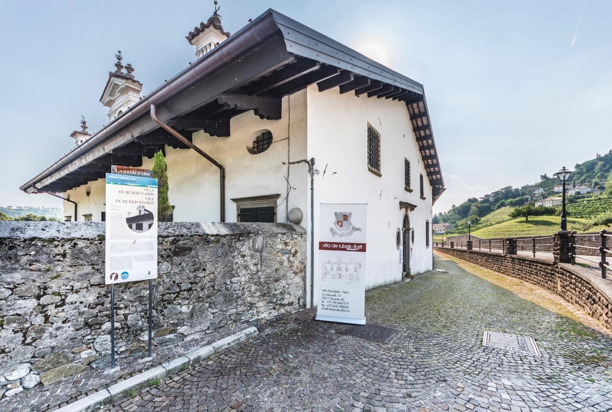 Villa De Rubeis Florit Tarcento Exteriör bild